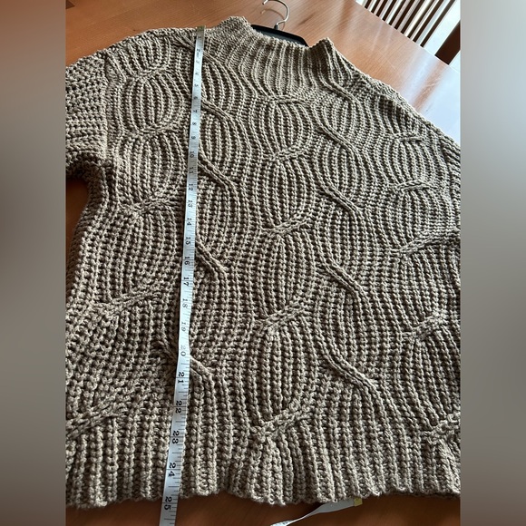 Tribal Jeans Chunky Knit Cable Sweater - Picture 7 of 9